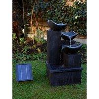 Streetwize Solar Powered Water Feature - Cascading Slate