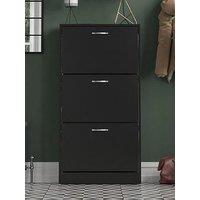 Vida Designs Shay 3 Drawer Shoe Cabinet