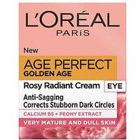 L'Oreal Paris Age Perfect Golden Age Rosy Glow Eye Cream For Dark Circles 15Ml