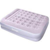 Silentnight Camping Collection Extra Deep Flocked Airbed With Electric Pump - King - Grey