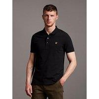 Lyle & Scott Plain Polo Shirt - Black