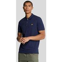 Lyle & Scott Plain Polo Shirt - Navy