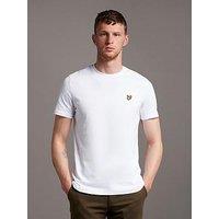 Lyle & Scott Regular Fit Plain T-Shirt - White