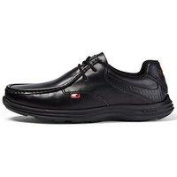 Kickers Men'S Reasan Formal Lace Up Leather Shoe - Black