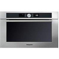 Hotpoint Md454Ixh 60Cm Built-In Microwave With Grill - Stainless Steel - Microwave Only