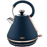 Tower Cavaletto 1.7L Pyramid Kettle - Midnight Blue