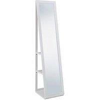 Julian Bowen Fresco White Storage Mirror