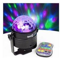 Rockjam Rechargeable Wireless Party Lights 6Watt Led Sound Activated Disco Ball With Remote Control