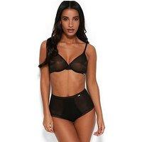 Gossard Glossies Sheer Bra - Black