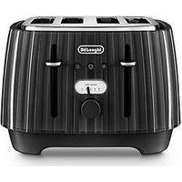 Delonghi Ballerina 4 Slice Toaster - Black