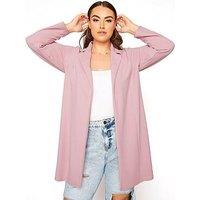 Yours Dusky Pink Blazer