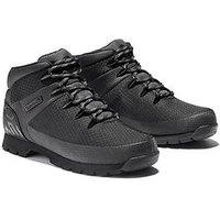 Timberland Euro Sprint Mid Lace Waterproof Boots - Black