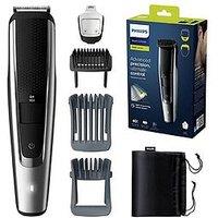 Philips Series 5000 Beard & Stubble Trimmer With 40 Length Settings & Precision Trimmer, Bt5