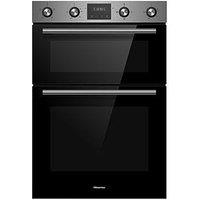 Hisense Bid99222Cxuk Built-In Electric Double Oven With Catalytic Liners - Stainless Steel