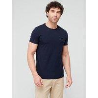 Tommy Hilfiger Core Stretch Slim Fit T-Shirt - Navy