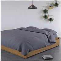 Panda London 100% Bamboo Duvet Cover - Grey