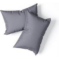 Panda London Panda 100% Bamboo Pillowcase Pair &Ndash; Grey