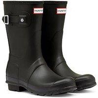 Hunter Original Short Wellington Boot - Blacl