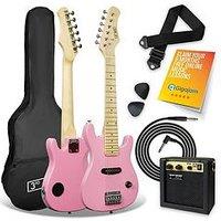 3Rd Avenue Junior Electric Guitar Pack - Pink