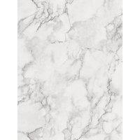Fine Decor Marblesque White Plain Marble Wallpaper