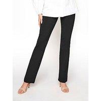 Long Tall Sally Bi-Stretch Bootcut Trouser - Black