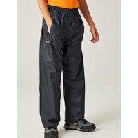 Regatta Kids Stormbreak Waterproof Overtrousers - Navy Blue