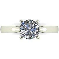 Moissanite 9Ct Gold 1Ct Special Edition 100 Facets Solitaire Ring