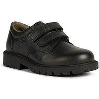 Geox Shaylax Infant Boys Twin Strap Shoes black 9 - 12.5 UK Size