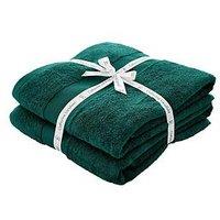 Catherine Lansfield Anti Bacterial Bath Sheets Pair