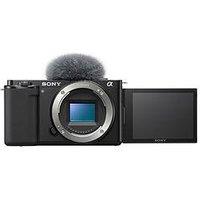 Sony Zve10Bdi.Eu Alpha Zv-E10 Aps-C Mirrorless Interchangeable-Lens Vlog Camera Body Only (Vari-Angle Screen For Vlogging, 4K Video, Real-Time Eye Autofocus)