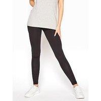 Long Tall Sally Cotton Elastane 2 Pk Legging Long - Black