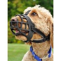 Rosewood Coastal Soft Basket Muzzle Black Size 4