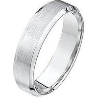 The Love Collection 9Ct White Gold Band Wedding Ring