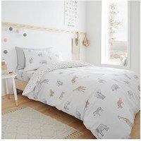 Little Bianca Zoo Animals 100% Cotton Duvet Set