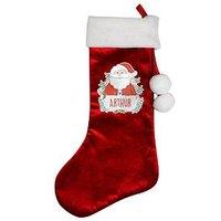 The Personalised Memento Company Personalised Father Christmas Stocking