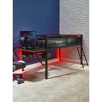 X Rocker Sanctum Mid Sleeper Bed & And Desk Gaming Combo