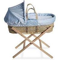 Clair De Lune Dimple Blue Moses And Natural Folding Stand