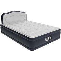 Yawn Air Bed Delxue With Custom Fitted Sheet Included, Double