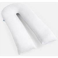 Kally Sleep U-Shaped Pregnancy Pillow - White