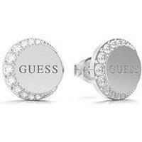 Guess Moon Phases Ladies Stud Earrings