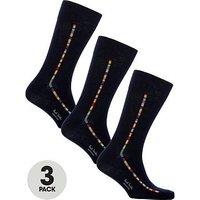 Ps Paul Smith Men'S 3 Pack Vittor Socks - Multi