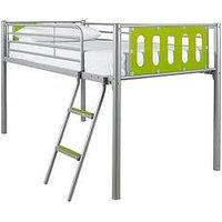 Very Home Cyber Mid-Sleeper Bed Frame With Mattress Options (Buy And Save!) - Bed Frame Only