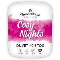 Slumberdown Cosy Nights 10.5 Tog Duvet Set- White