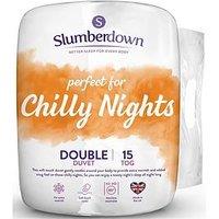 Slumberdown Chilly Nights 15 Tog Db - White