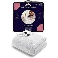 Dreamland Intelliheat+ Scandi Full Bed Size Dual Control Electric Heated Underblanket - White