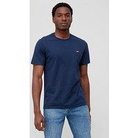 Levi'S Original Housemark Small Logo T-Shirt - Dark Blue