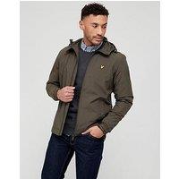 Lyle & Scott Zip Through Hooded Jacket - Olive