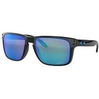 Oakley Rectangle Black Frame Sunglasses - Black