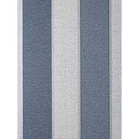 Fine Decor Larson Stripe Wallpaper In Navy And Silver