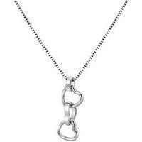 Hot Diamonds Trio Triple Heart Pendant
